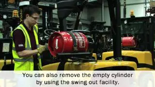 Briggs Equipment UK: How to change a gas bottle on your forklift truck