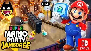Super Mario Party Jamboree: Bowser Kaboom Squad - Bomber Bills Stage | Nintendo Switch