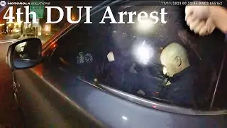 Passed out in traffic - 4th DUI Arrest in New Jersey