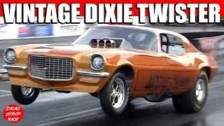 Vintage Funny Car Nostalgia Drag Racing Dixie Twister