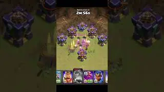 Max level archer Queen VS Max level archer tower #shorts