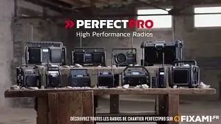 PerfectPro Radio de chantier - Fixami.fr