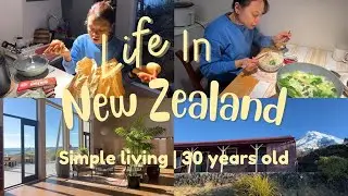 Slow living in New Zealand | Making dinner under $10 | Grocery haul | $55pp Seaview Lunch