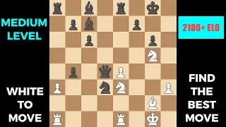 Can You Solve These 10 MEDIUM CHESS Puzzles in 10 Minutes?