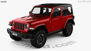 Jeep Wrangler Rubicon 2020 3D model by 3DModels.org