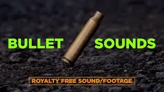 Bullet Casings Dropping, .223 Casing, Sound Effect