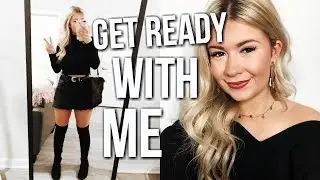 get ready with me for a college party | grwm