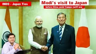 Significance of Modi's visit to Japan before SCO's summit amid Trump's tariff war.