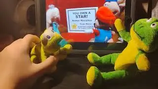 Kermit the fog baby & his dad reacts to SML jeffy's big idea.