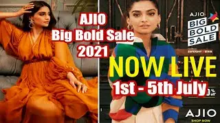 AJIO Big Bold Sale 2021 | AJIO Big Sale 2021
