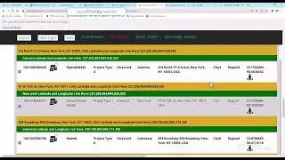 Google App Script crud Latitude & Longitude , map Dashboard full Project, Datatable