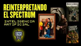 Reinterpretando el Spectrum con la Inteligencia Artificial #Spectrum #ia