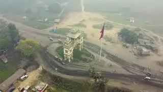 Aerial View of Shankaracharya Gate, Birgunj, Nepal