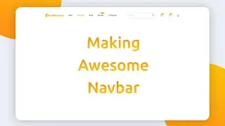 How to make an awesome and creative Navbar using HTML CSS & JS | Source Code