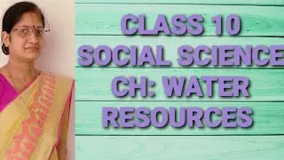So.Sc.-Water Resources