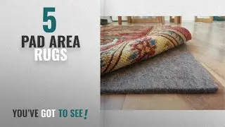 Top 10 Pad Area Rugs [2018 ]: Rug Pad Central, (10' Round) 100% Felt Rug Pad, Extra Thick- Cushion,