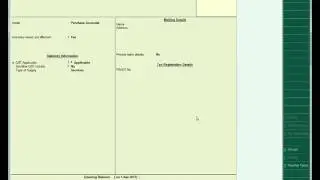 How to create GST ledger in Tally ERP 9 version 6.0.1