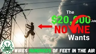 The Job Where You Walk on Wires Hundreds of Feet in the Air