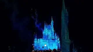 ♡ Cinderella Castle Projection Transformations - 2022 Magic Kingdom 신데렐라♡ #projectionscreen #3dshow