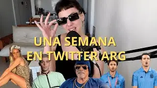 Una semana en twitter argentina del 2/1 al 9/1