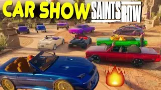 WE DID A CRAZY CAR SHOW ON SAINTS ROW 🔥 [TWITCH STREAM]