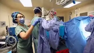 What doctors listen to in the operating room