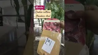 cookie cutter#light wait#12 pieces#heart shape#round shape#star#unboxing#kitchen accessories