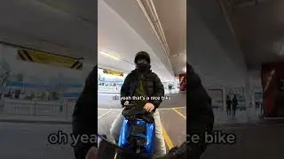 A great example of my biker social skills #biker #motorcycle #bikelife #viral #interaction