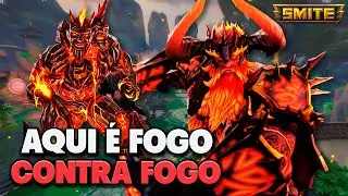 Deus do Fogo contra o Gigante de Fogo! SURTR ▸ SMITE Ranked Duelo