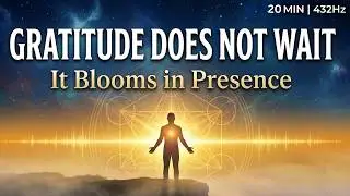 Listen Every Morning |Gratitude & Abundance Meditation to Calm the Mind