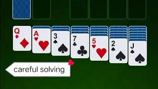 Solitaire win || Solitaire fast Solution || Solitaire 1xbet || Solitaire melbet || #1xbetgames