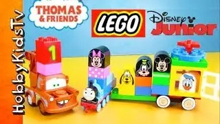 Mickey Mouse Train Toy Fun!