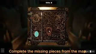 Map Chest (Contours of the Lands) Puzzle - Dracula's Castle (Crypt) - Escape Simulator 2
