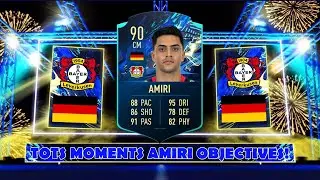 HOW TO COMPLETE AMIRI OBJECTIVES FAST! - 90 Rated TOTS Moments Amiri - FIFA 21