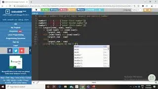 Program to print 3 numbers and print greatest of all