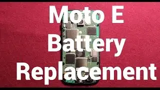 Замена аккумулятора Motorola Moto E: как поменять