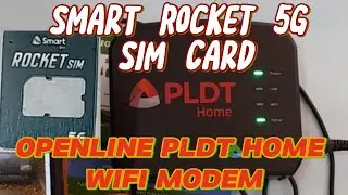 Домашний Wi-Fi-модем Openline PLDT с использованием SIM-карты Smart Rocket 5G. Простые шаги