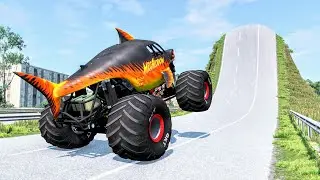 Cars vs Giant Bulge #4 – BeamNG Drive | CrashBoomPunk