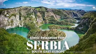 Сербия 4K Ultra HD - Сценический релаксационный фильм с фортепианной музыкой