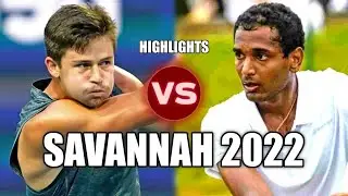 J.J. Wolf vs Ramkumar Ramanathan SAVANNAH 2022 Highlights
