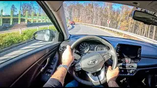 Hyundai i30 [1.0 T-GDI 120HP] |0-100| POV Test Drive #1432 Joe Black