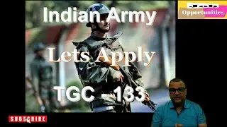 Join Indian Army - TGC 133