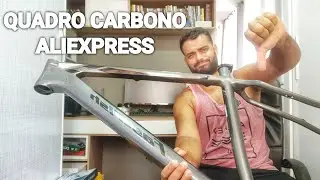 QUADRO DE CARBONO DO  ALIEXPRESS NÃO COMPRE ATÉ VER ESSE VÍDEO