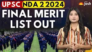 UPSC NDA Final Result Out | NDA 2-2024 Final Merit List Out | UPSC NDA Result 2024