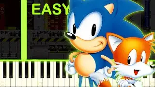CHEMICAL PLANT ZONE | SONIC THE HEDGEHOG 2 - EASY Piano Tutorial
