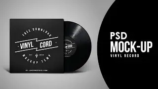 Lincungstock.com Guide - Free Download Vinyl Record MockUp - PSD File