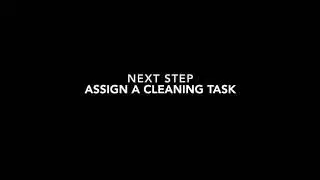 Onboarding Step 2. Invite team member and assign a cleaning task