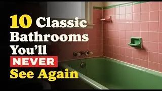 10 Vintage Bathroom Trends America Left Behind | Nostalgic Home Design