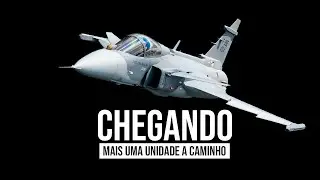 Mais um caça F-39 chegando no Brasil.