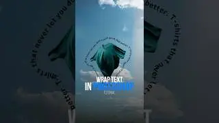 How to Wrap Text around Object in Photoshop
